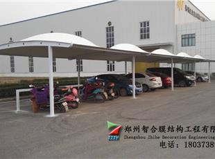 鄭州紅中寶金屬加工有限公司膜結構車棚